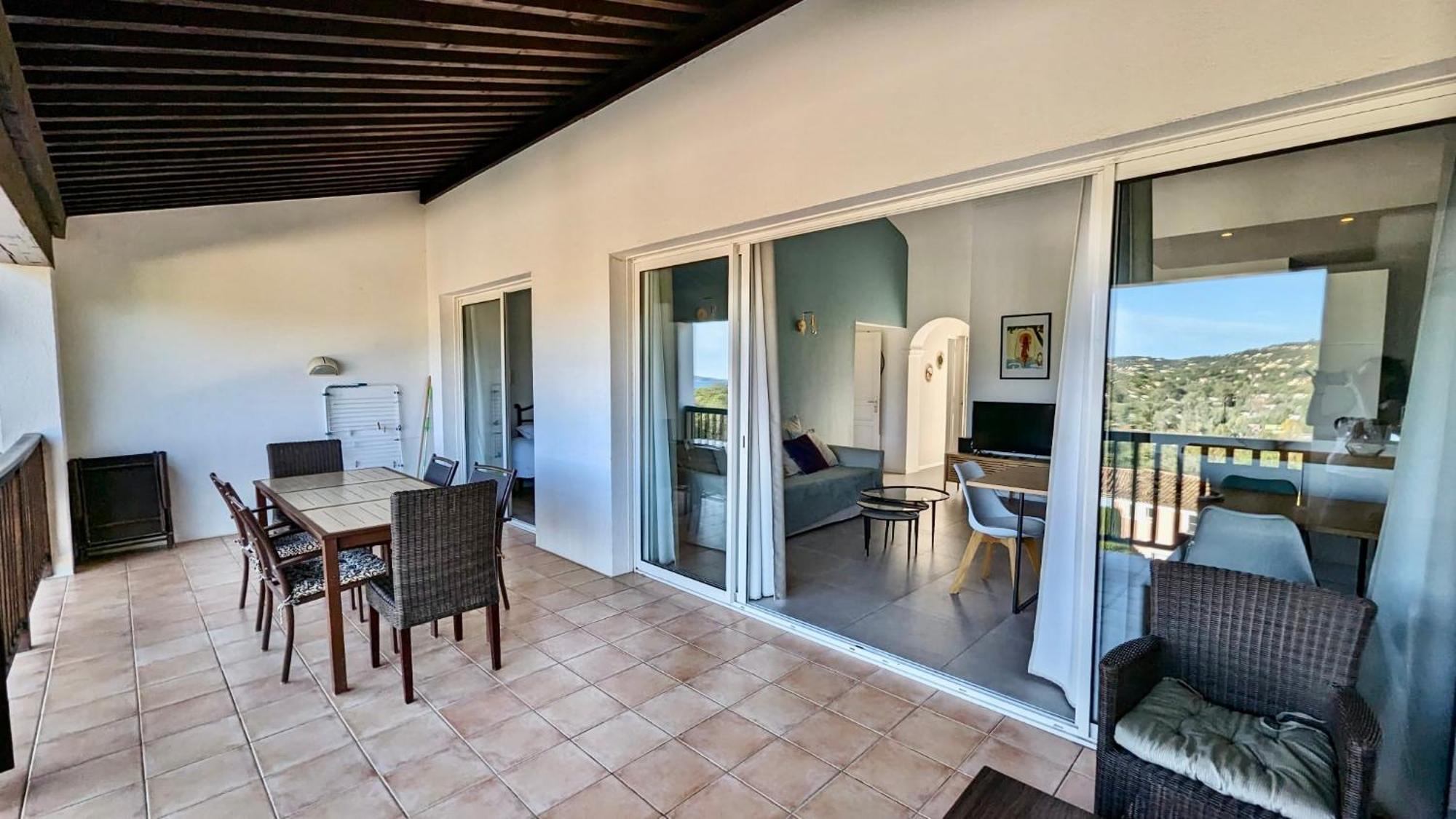 Les Restanques Cabriere 3123 Vue Mer 3 Chambres Grimaud Eksteriør billede